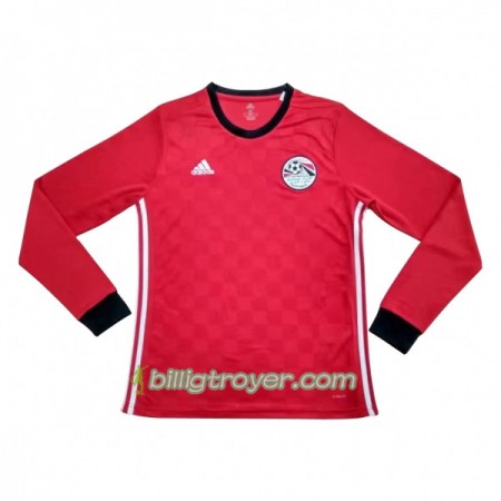 Billige Fotballdrakter Egypt VM 2018 Hjemmedraktsett Langermet